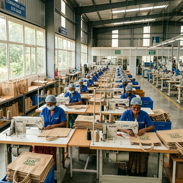 Covai Cottons manufacturing facility in Coimbatore