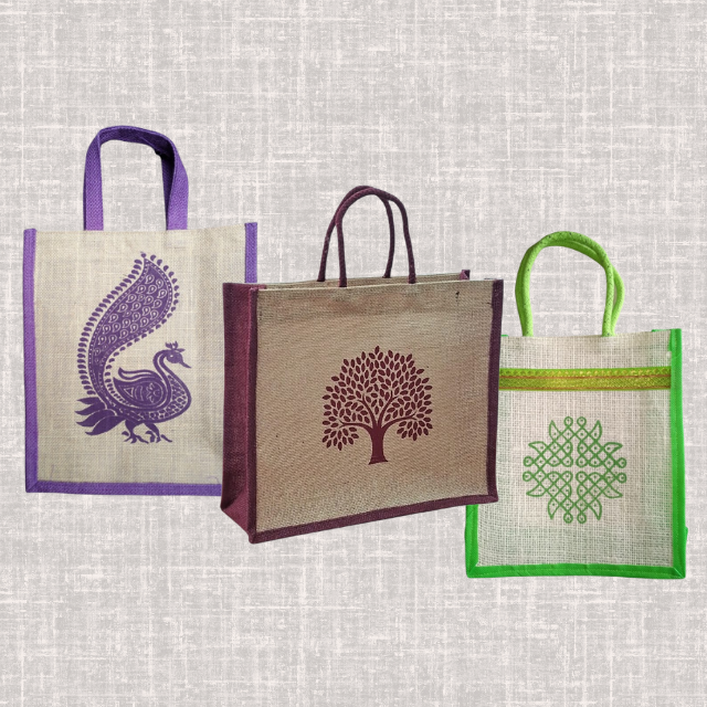 Organic cotton tote bags